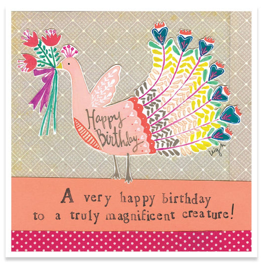 TRULY MAGNIFICENT | CURLY GIRL BIRTHDAY CARD: None