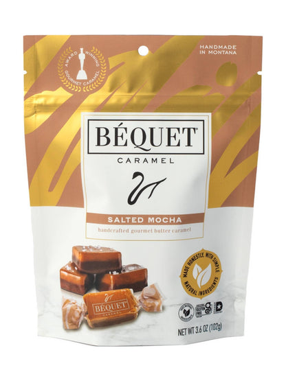 Béquet Gourmet Caramel 3.6 oz Pouch: Celtic Sea Salt