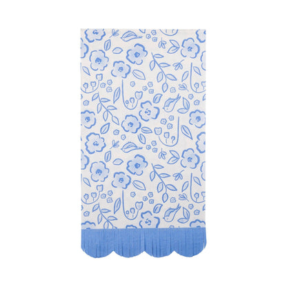 Floral Scatter Fringe Guest Napkin (24ct)