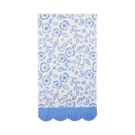 Floral Scatter Fringe Guest Napkin (24ct)