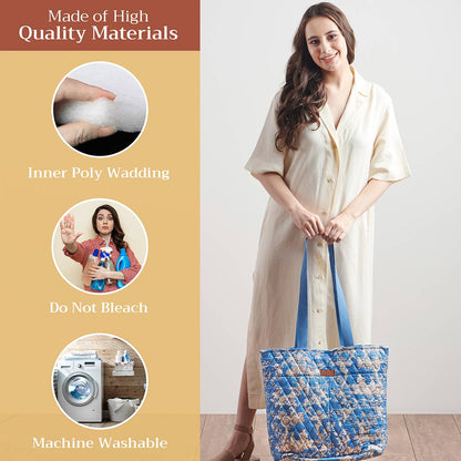 Shopping Bag   for Everyday/Groceries - Joli Jouy - Blue