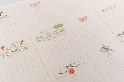 2026 Classic Desk Calendar Refill