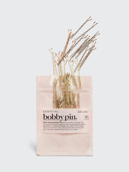 Essential Bobby Pins 45pc - Blonde