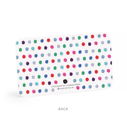 Colorful Wreath Little Notes® – Notecards, Set of 55