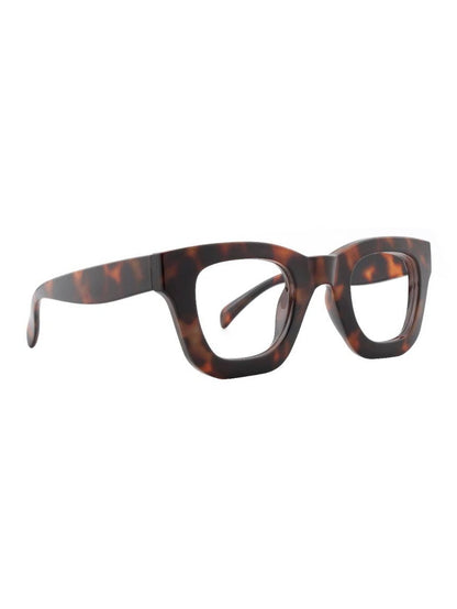 LOGAN | Dark Tortoise | Blue Light