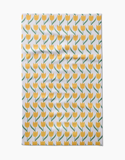 Tulip Flowers Tea Towel