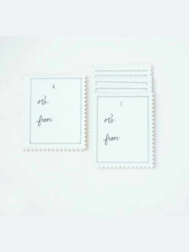 'Signed, Sealed, Delivered' gift tags