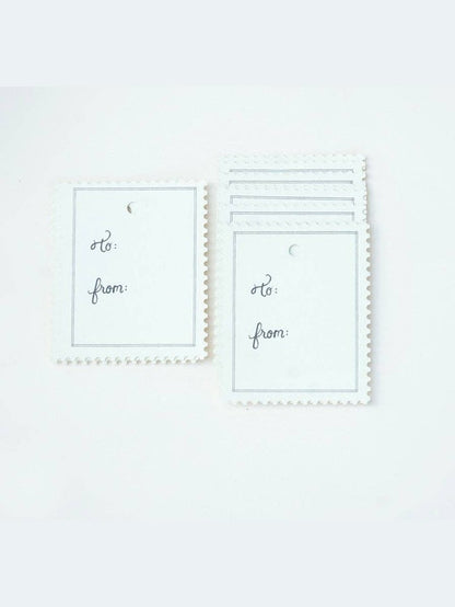 'Signed, Sealed, Delivered' gift tags