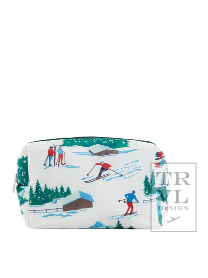 Luxe Ski Puffer Cosmetic Bag - Hit the Slopes *New!