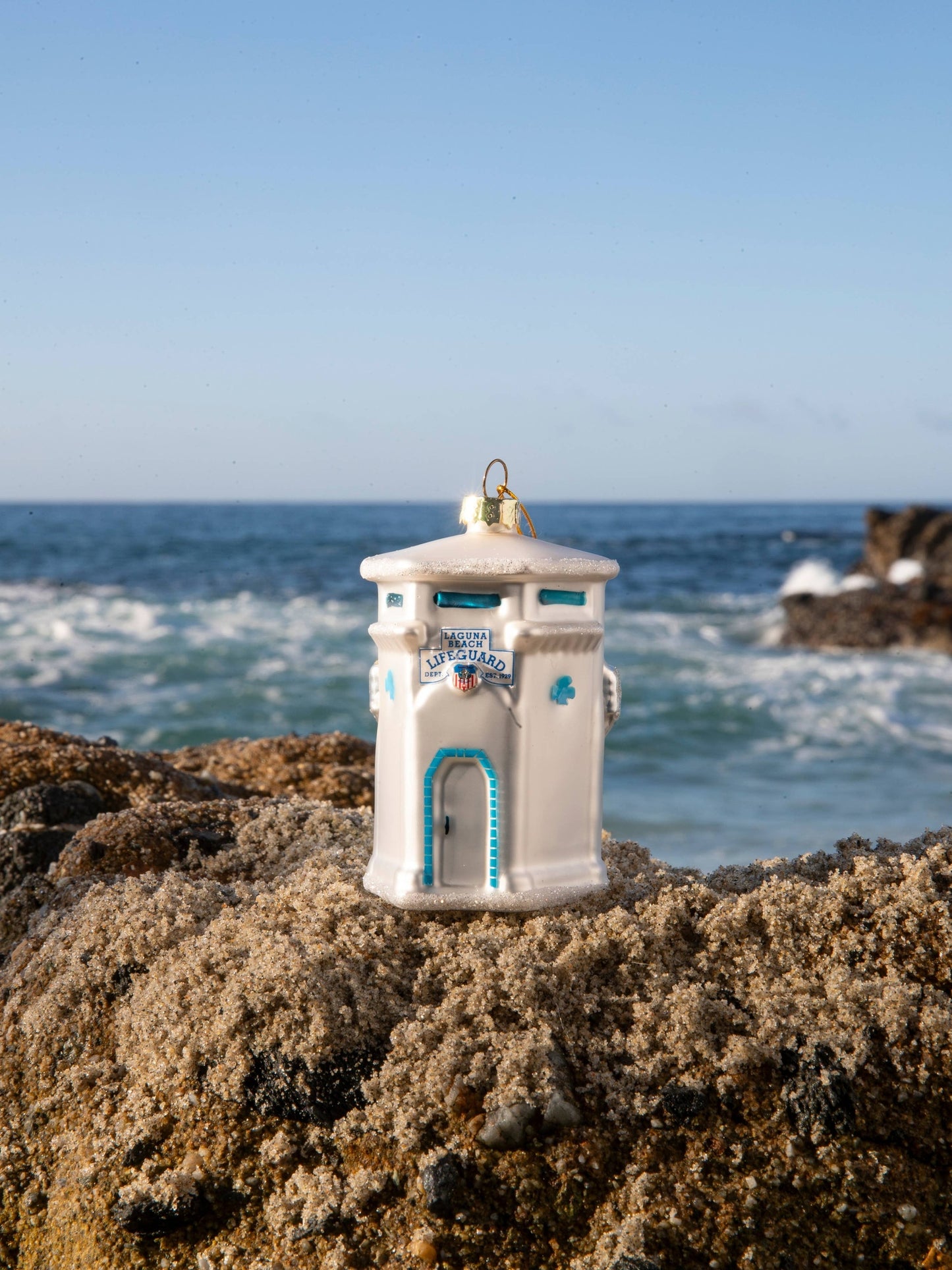 Laguna Beach Lifeguard Tower Ornament