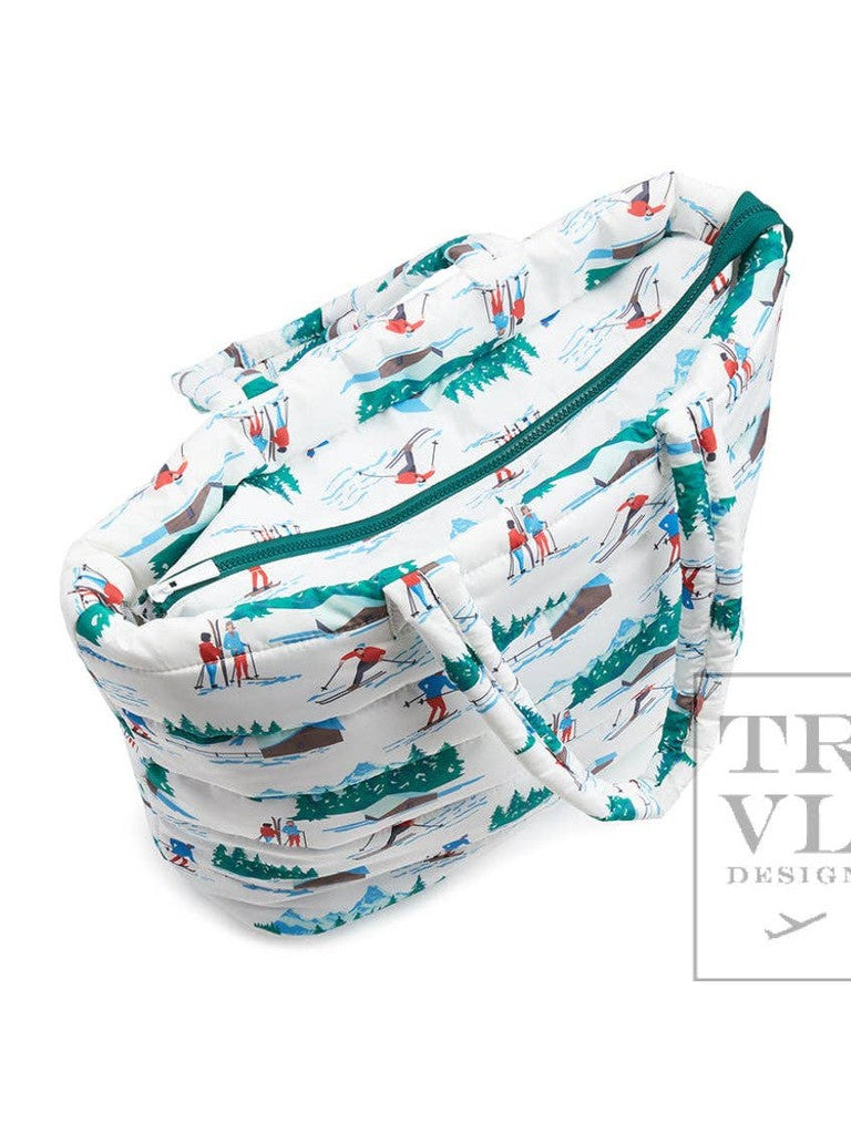 Luxe Ski Puffer Tote Bag - Hit the Slopes *New!