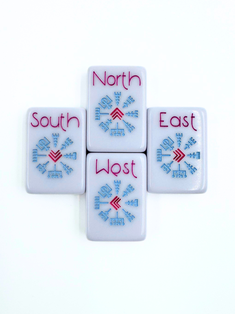 THE SCANDINAVIAN FOLK ART SERIES | Mahjong Tiles with Nordic Style