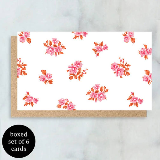 Ditzy Floral Mini Card - Boxed Set of 6