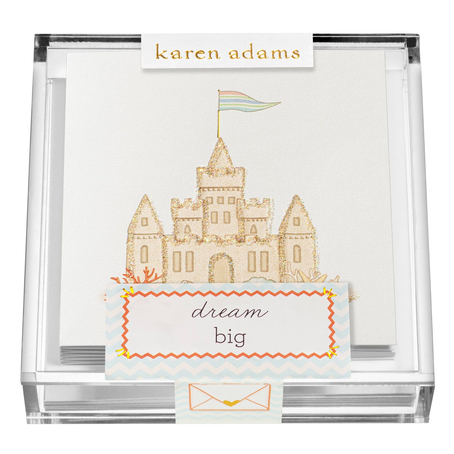 Sandcastle Gift Enclosures: Box of 6