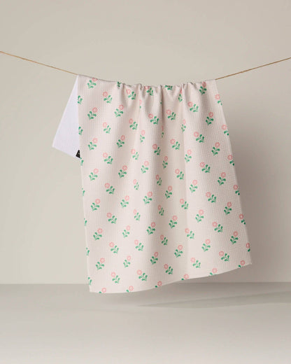 Lucky Blossom Tea Towel