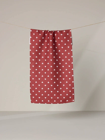 Mini Heart Bar Towel
