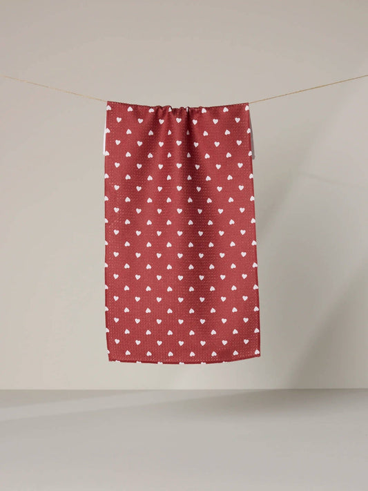 Mini Heart Bar Towel