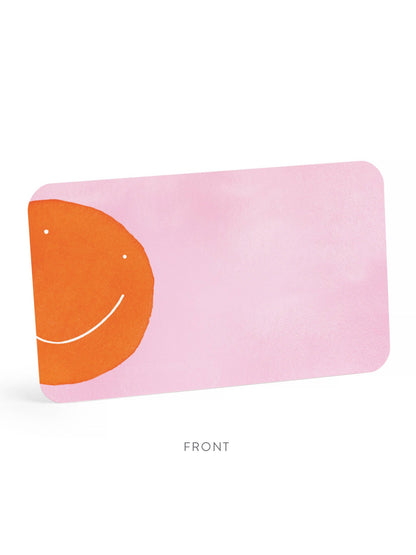 Orange Smiley Little Notes® NEW 55 Count
