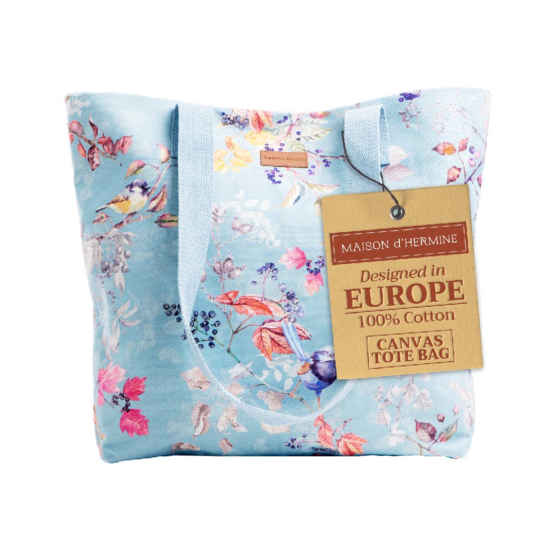 Canvas Tote Bag 100% Cotton Equinoxe  - 17.7" x 14.5"