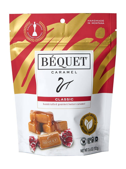 Béquet Gourmet Caramel 3.6 oz Pouch: Celtic Sea Salt