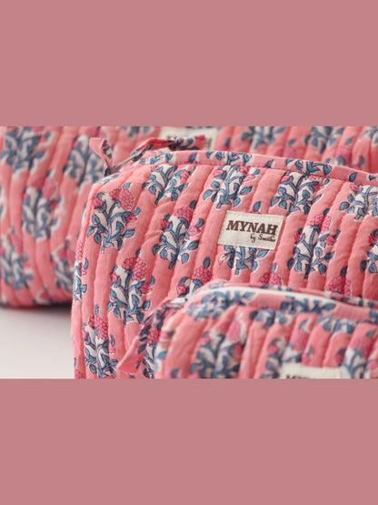 Melon Sorbet print travel/make up storage/organizer-Set of 3