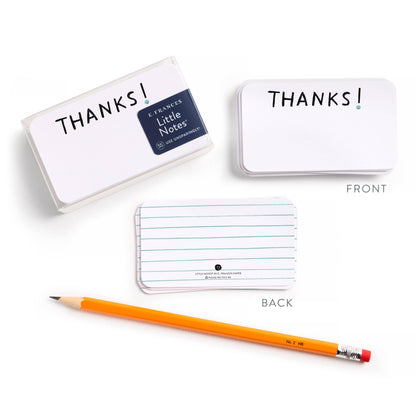 Thanks Little Notes® – Mini Notecard Pack, Set of 55