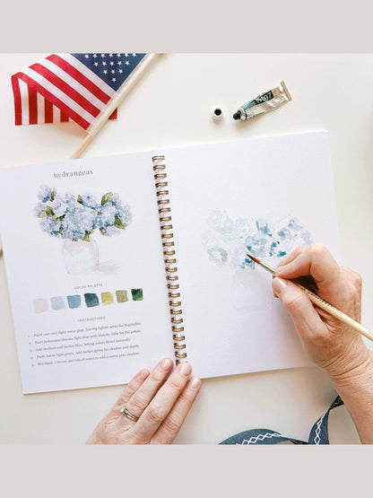 Americana watercolor workbook