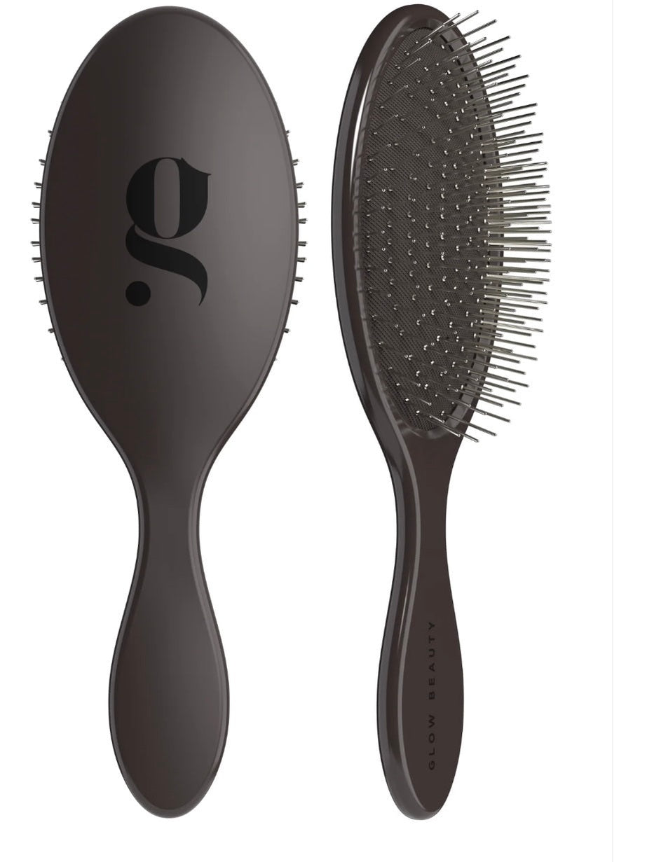 Glow Beauty Chocolate Brown Detangling Brush