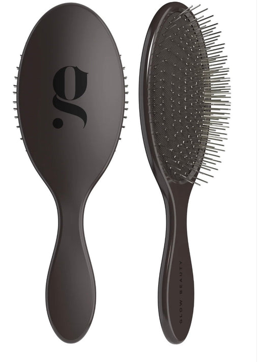 Glow Beauty Chocolate Brown Detangling Brush