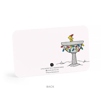 E. Frances x Peanuts™ Snoopy Holiday Dog House Little Notes®