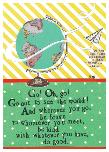 DO GOOD | CURLY GIRL EVERYDAY GREETING CARD: None