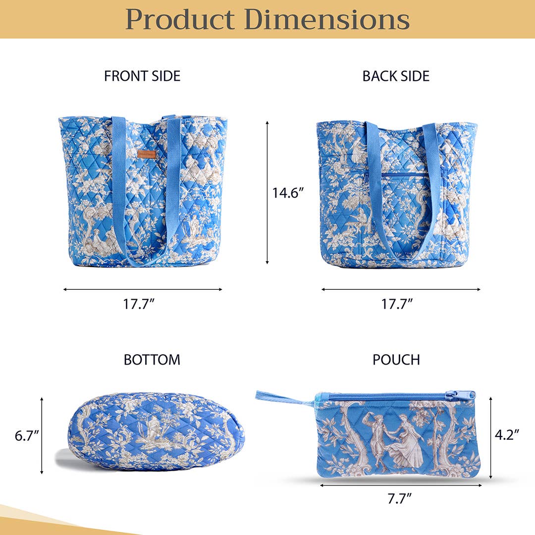 Shopping Bag   for Everyday/Groceries - Joli Jouy - Blue