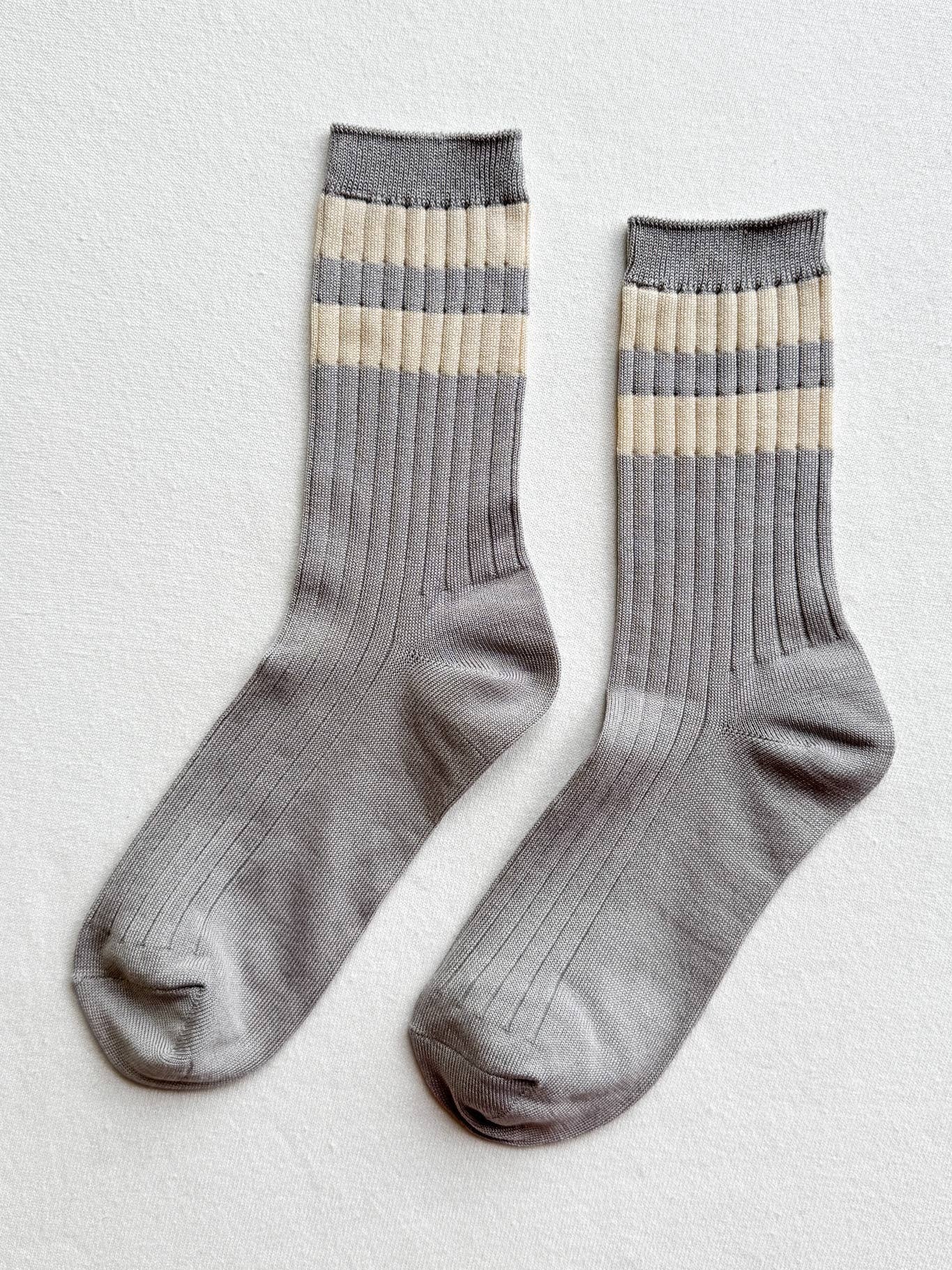 Her Socks - Varsity: Espresso