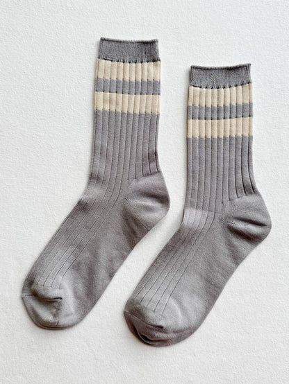 Her Socks - Varsity: Espresso