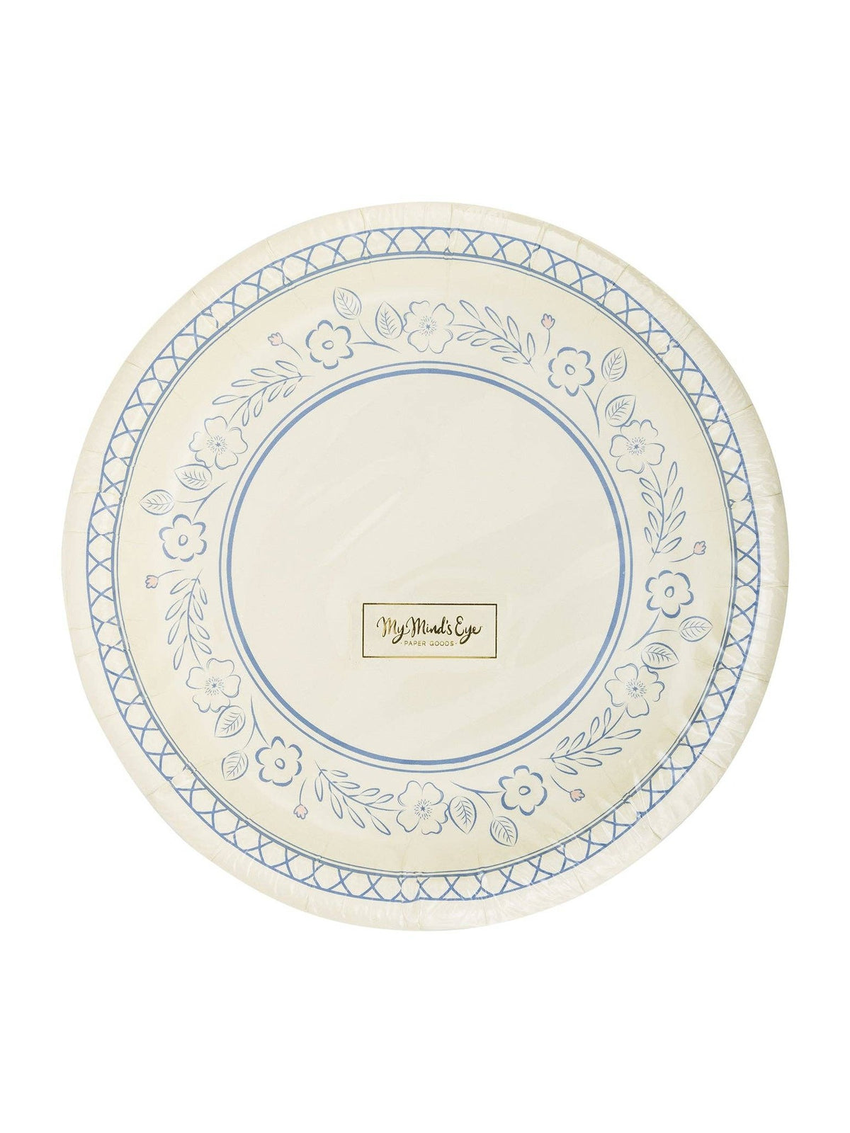 PEM1040 - Pembroke Floral 7" Paper Dessert Plate