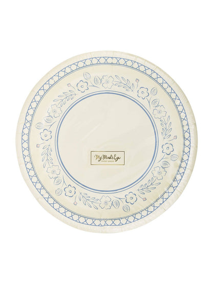 PEM1040 - Pembroke Floral 7" Paper Dessert Plate