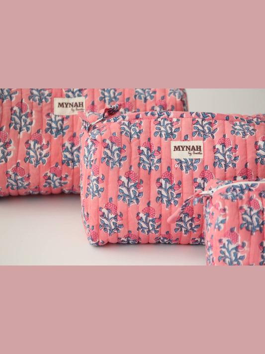 Melon Sorbet print travel/make up storage/organizer-Set of 3