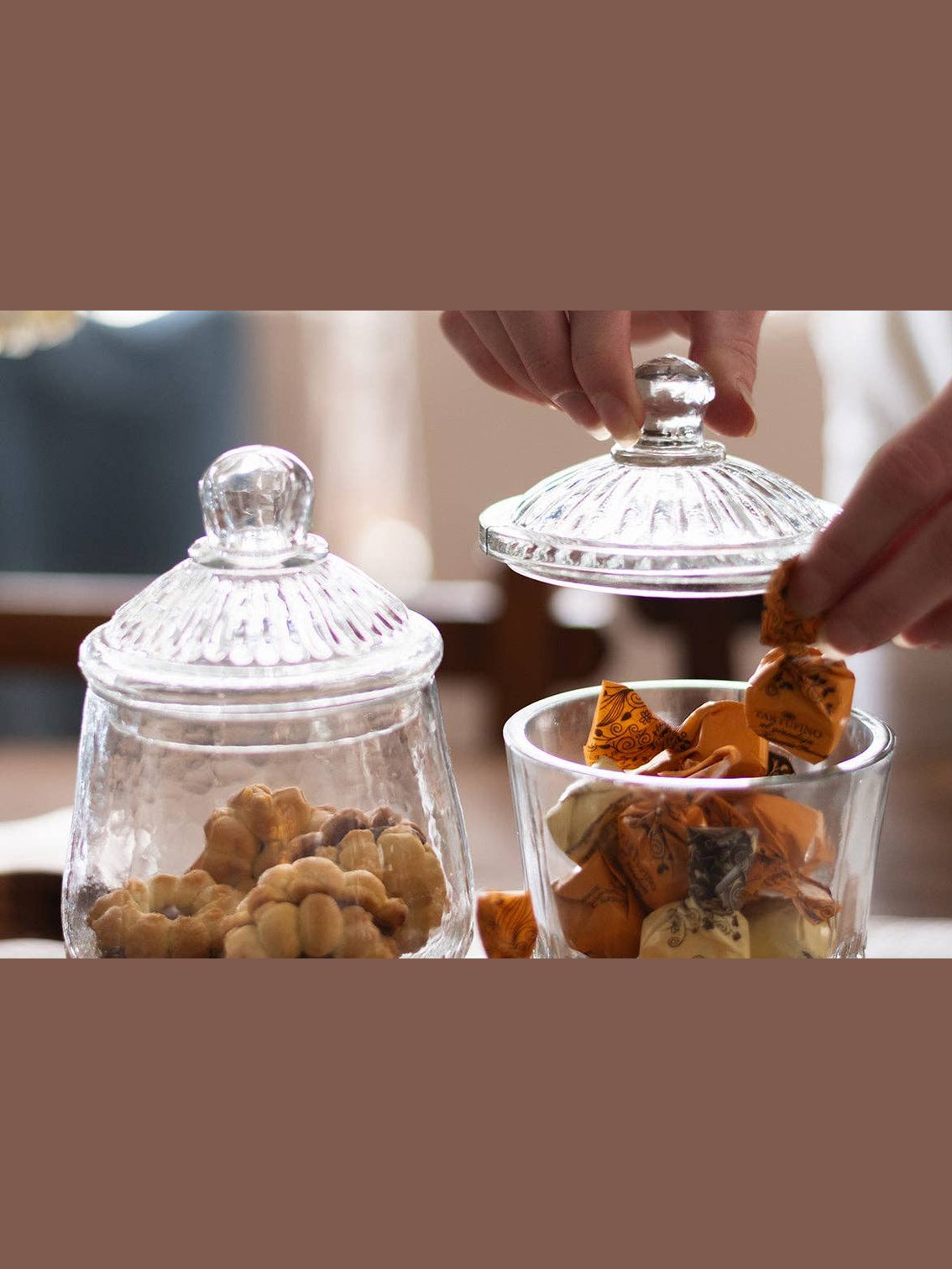 Bistro Glass Bon Bon Jar