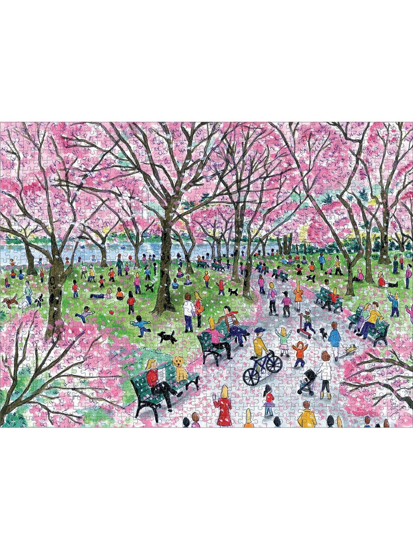 Michael Storrings Cherry Blossoms 1000 Piece Puzzle