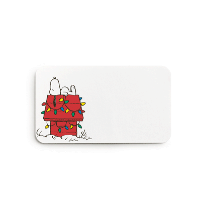 E. Frances x Peanuts™ Snoopy Holiday Dog House Little Notes®