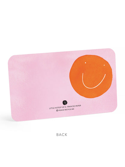 Orange Smiley Little Notes® NEW 55 Count
