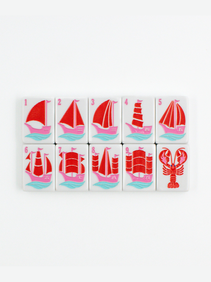 THE NEW ENGLAND SERIES | Mahjong Tiles with Nautical Flair
