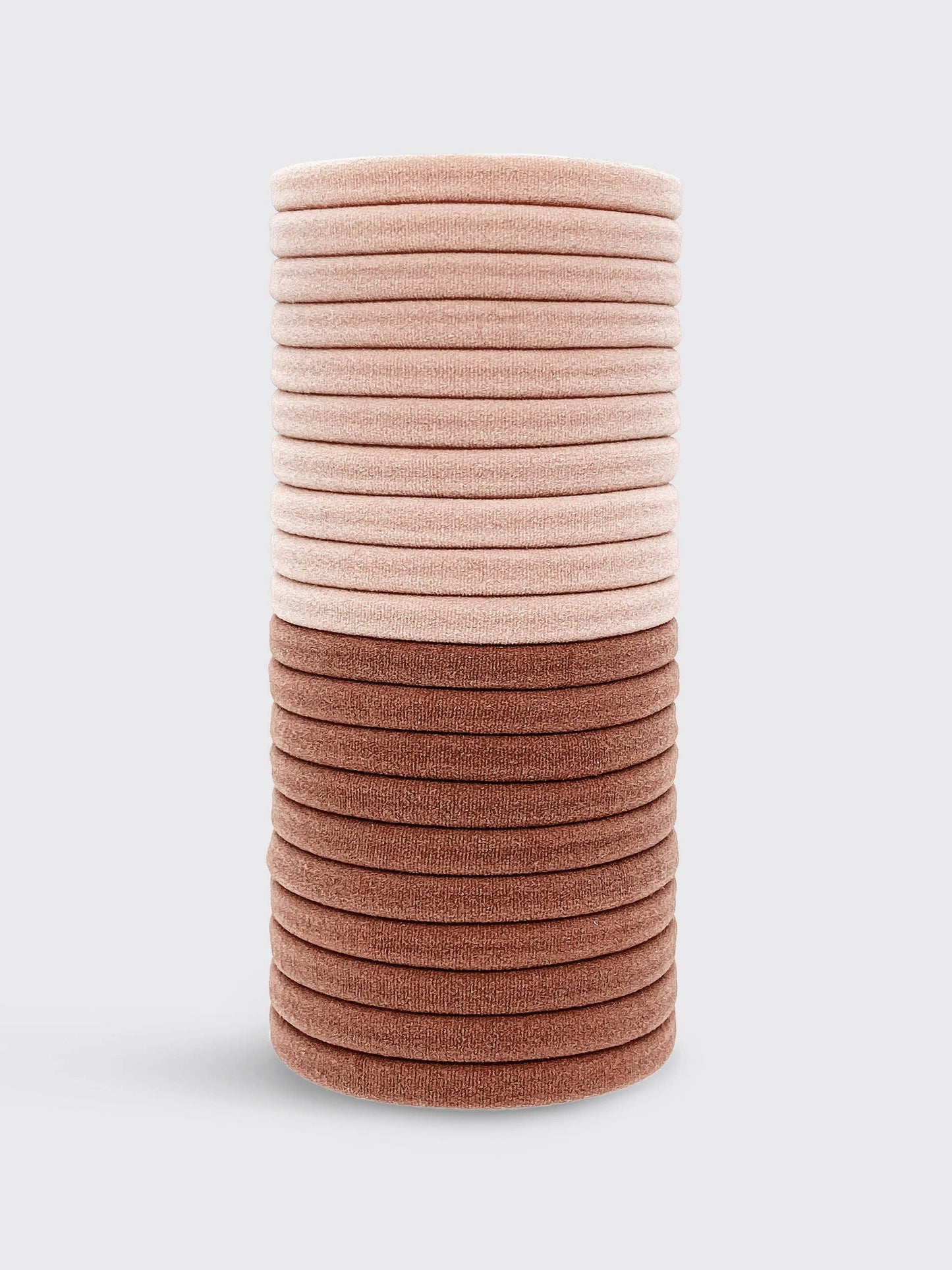 Eco-Friendly Nylon Elastics 20pc set - Blush