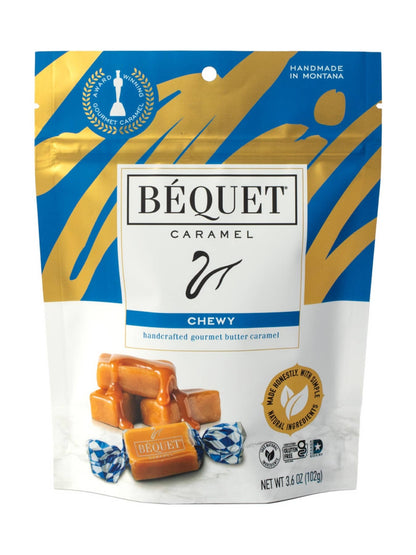 Béquet Gourmet Caramel 3.6 oz Pouch: Celtic Sea Salt