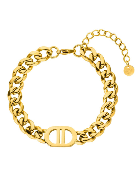 Prestige bracelet | 18k gold plated: Gold