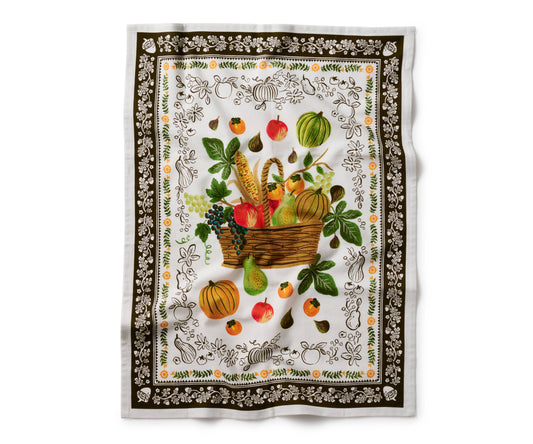 Harvest Tea Towel