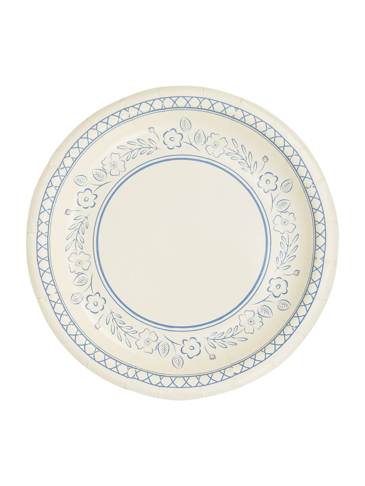 PEM1040 - Pembroke Floral 7" Paper Dessert Plate
