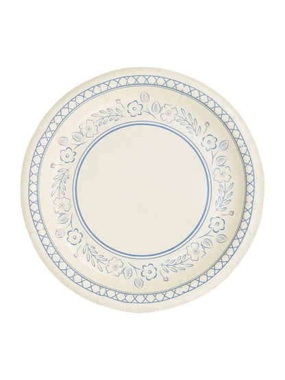 PEM1040 - Pembroke Floral 7" Paper Dessert Plate