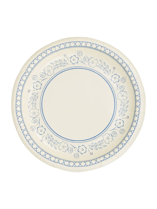 PEM1040 - Pembroke Floral 7" Paper Dessert Plate