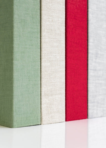 Red Holiday Card Book